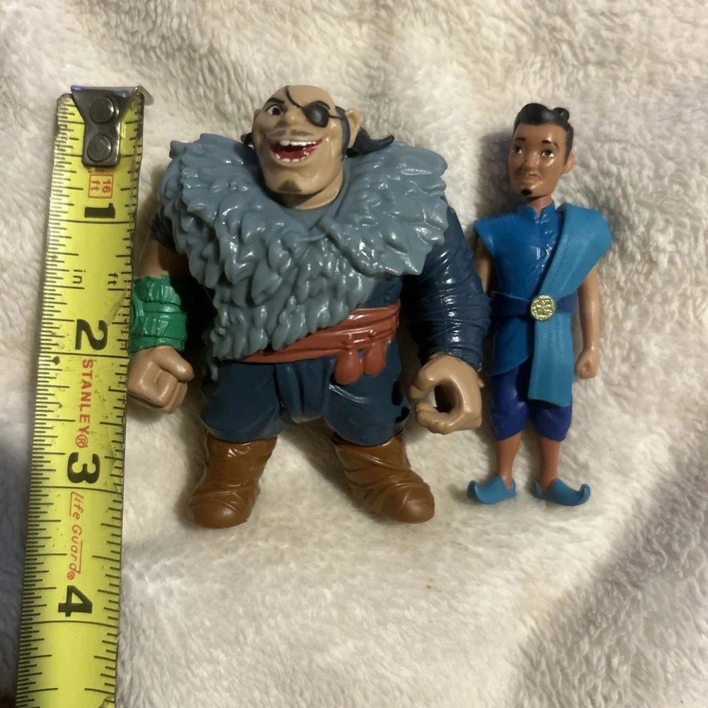 Disney Raya and the Last Dragon Tong & Boun Action Figure Lot 2021